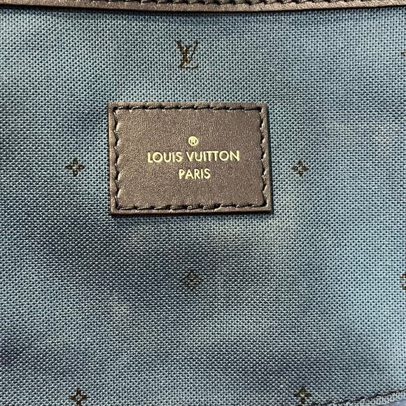 LOUIS VUITTON Speedy Bandouliere 30 Blue Escale Canvas Satchel Bag - Picture 10 of 15